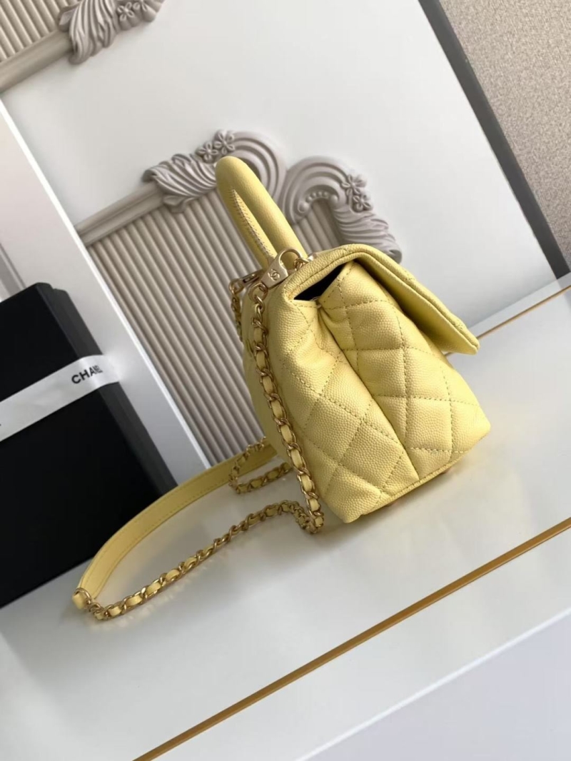 Ch**el top handle bags